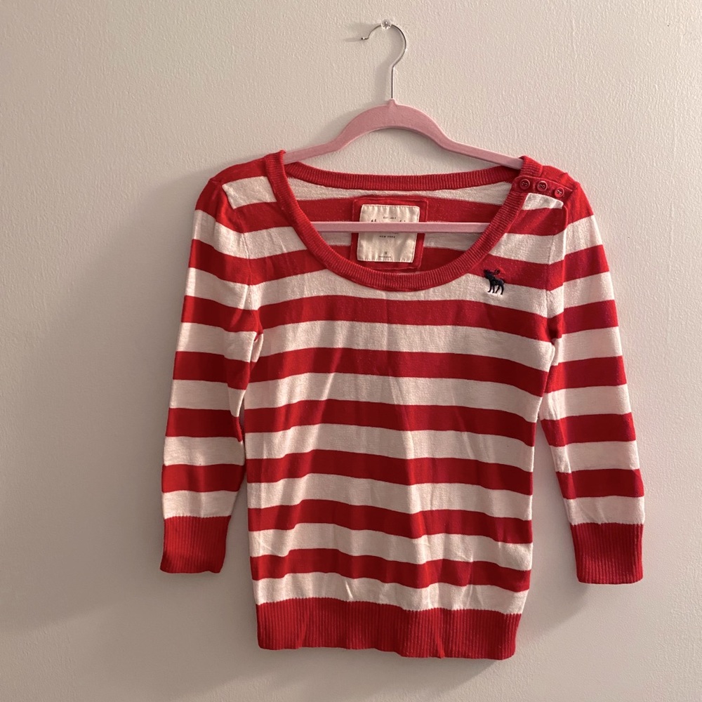 Abercrombie striped sweater